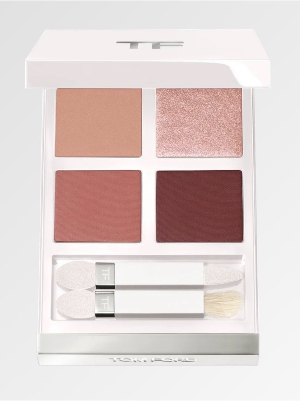 Tom Ford- NIB- Soleil Neige Eye Color Quad Color Pallet: 01 Chalet Mink